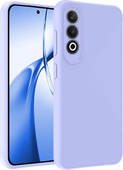 Hoesje - Geschikt voor OnePlus Nord CE4 - Sterk & Shockproof - Siliconen Case - Hoes Cover - Telefoonhoes - Lichtblauw