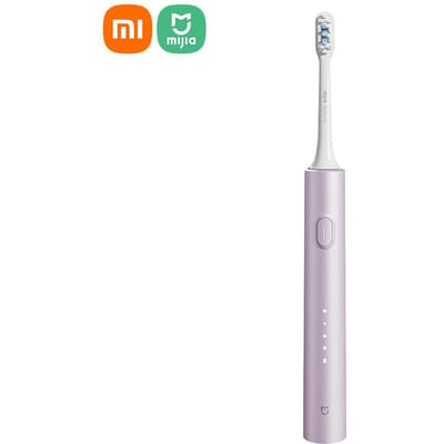 Xiaomi Mijia Sonic Elektrische Tandenborstel T302 IPX8 Waterdicht Draadloos Opladen 4 Borstelkop Sonic