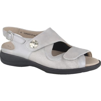 Solidus -Dames - grijs - sandalen - maat 39.5
