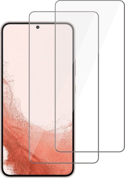 Screenprotector geschikt voor Samsung S22 – Screen Protector Tempered Glass – 2 Stuks
