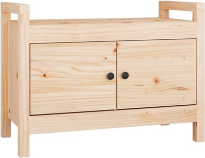 Massief Grenenhouten Bankje voor Hal - Zitbank 80x40x60 cm