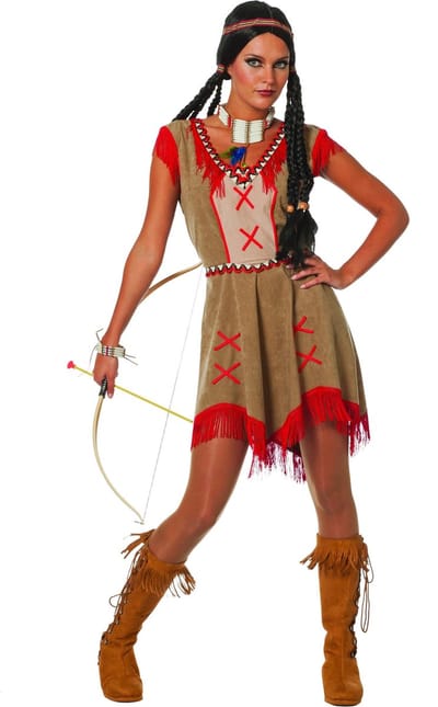 Indianen jurkje Minehaha - Maat 36