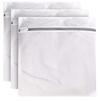 Set van 3 Wasnetten voor de Wasmachine, Ideaal voor Kleding, Ondergoed en Bedlinnen, 50 x 60 cm