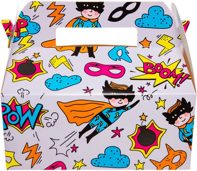 Duckiez Menu Verpakking superhelden foodsafe - 24 stuks