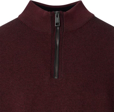 CASA MODA comfort fit schipperstrui - bordeaux