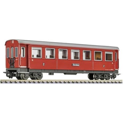 Liliput L344556 H0e 4-assige personenrijtuig, B4 31, Zillertalbahn, rood, EP.VI.