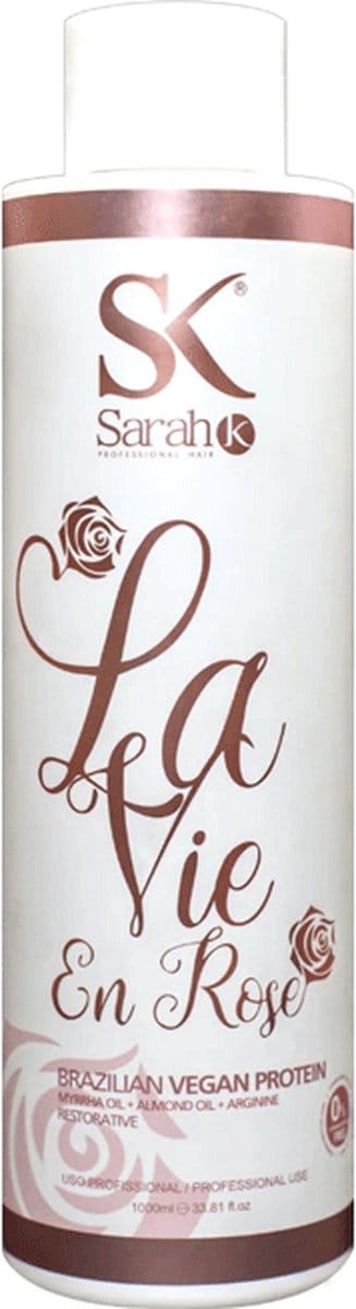 Sarah K Professional Hair La Vie en Rose Brazilian Vegan Protein 1000ml