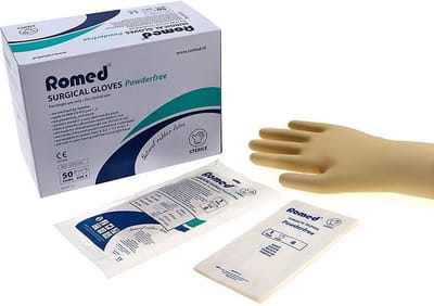 Steriele Handschoenen Poedervrij - Maat 6,5
