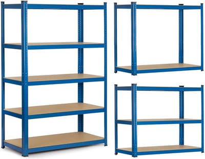 Metalen magazijnplank 150 x 75 x 30 Humberg 4842