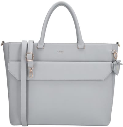 Charm London Cambridge Laptoptas 15,6 inch - Handtas - Shopper - Werktas - A4 - Laptopvak - Lichtblauw