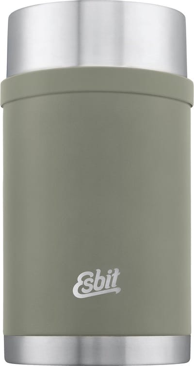 Esbit Sculptor Thermos Voedselcontainer - 1000 ml - Steen Grijs - RVS