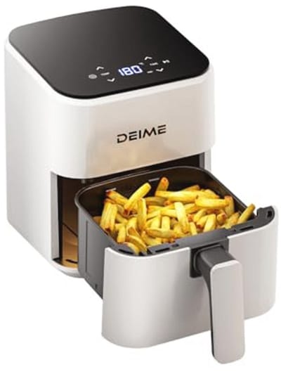 Compacte Digitale He fryer 2,5 L - Perfect voor Snelle en Gezonde Maaltijden