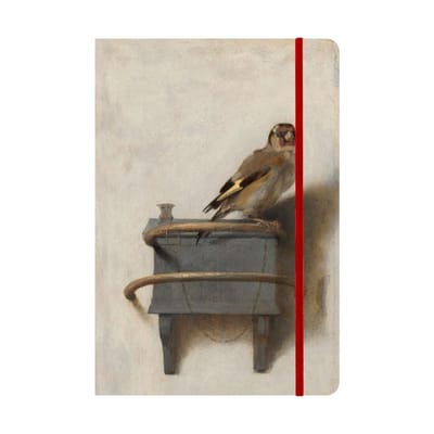 Lanzfeld Fabritius - Kunst Notitieboek A5 - Gelinieerd - Het Puttertje - 80 Pagina's - Softcover