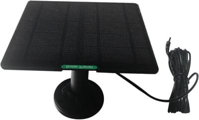 Draagbare Zonneoplader - Zonnepaneel Oplaadstation - Energie Besparen - Lichtgewicht Waterdicht - 50W - Zwart
