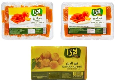 Mixpak Lara Qamar al-Din (abrikozenleer) (Vierkantjes, Rolletjes, Plakkaten) 3x400gr