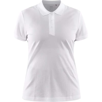 Craft Unify Polo Dames - Wit | Maat: M