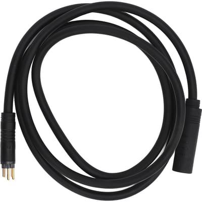 Elektrische Scooter Motorkabel 9-pins Middenaandrijving Voor Achter Naaf Verlengkabel Vrouwelijk naar Mannelijk 130cm black