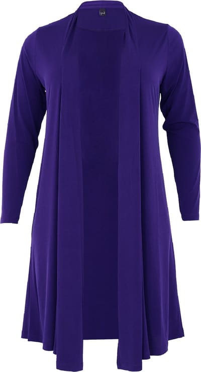 YOEK Dames Vest met lange mouwen