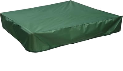 Zandbakhoes - Speelbak Deksel - Buiten Spelen - Waterdicht Stofdoek - 180x180x20 cm - Groen