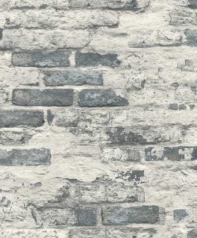 Dutch Wallcoverings - Asperia- Battersea brick grijs - vliesbehang - 10m x 53cm - A58102