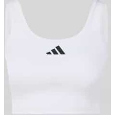adidas Performance Power Light Support Tanktop-beha - Dames - Wit