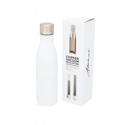 Avenue Thermosfles - 500ml - Koper Vacuüm – Wit Gespikkeld