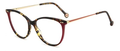 Carolina Herrera HER 0210 Havana red 52/16/140 WOMAN Brilmonturen