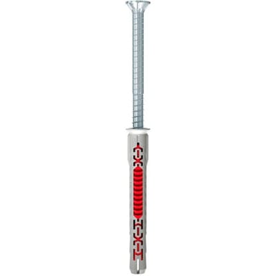 Fischer - Constructieplug - DuoXpand - 10 x 80 T - Verzonken kop (10 stuks)