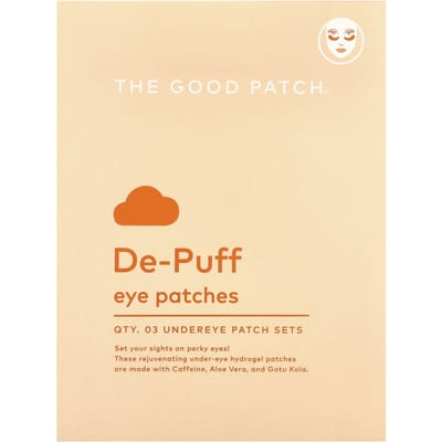 The Good Patch, de-puff eye patch, set of 3 patches
