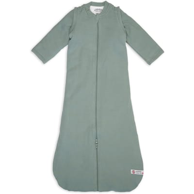 Lodger Hopper - Baby Slaapzak Winter met afritsbare mouwen - 80cm - 3.3 TOG - Autostoel - Groen - Winterslaapzak