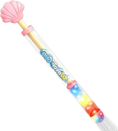 Waterspeelgoed - Waterpistool - Buiten spelen - Oplichtende LED - 35 cm - Roze