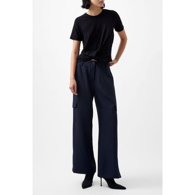French Connection Rianna Jersey Top Blackout Maat: XS | Tops Outlet | Dames | Zwart