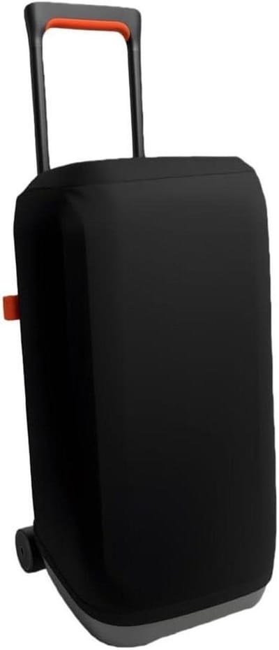 Beschermhoes Luidspreker - Stofkap Speaker - Apparatuur Beschermen - Elastische Pasvorm - 63 cm Hoog - Zwart