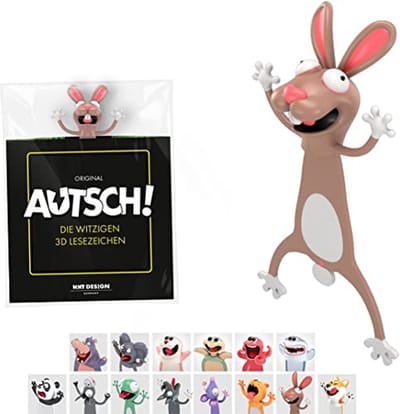 Grappige 3D-bladwijzers voor kinderen en volwassenen - Originele cartoon dieren cadeau