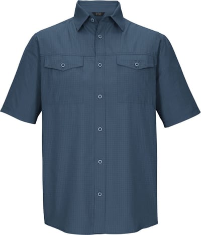 Killtec KOS 63 Men Woven Shirt - Blouse met korte mouwen - Heren - Powder Blue - Maat M