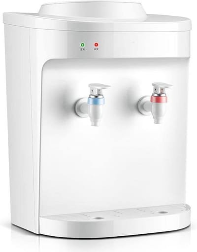 Waterkoeler Dispenser - Drank Dispenser - Direct Water - Dubbel Koud Warm - 189 Liter - Wit