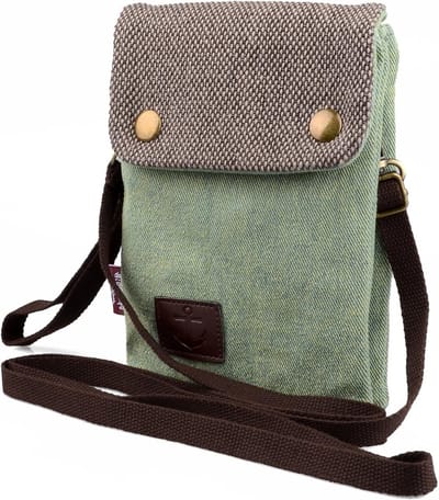 Praktische Crossbody Tas voor Vrouwen met Schouderband, Ideaal voor Reisdocumenten en Smartphone