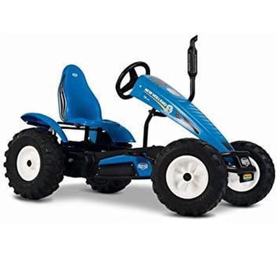 BERG XL frame New Holland BFR Skelter - Met handrem - Verstelbare Stoel - Blauw - Vanaf 5 jaar