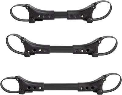 Kinderwagen connector set - Voor dubbele kinderwagens - Universele stuurconnector - Handig in gebruik.