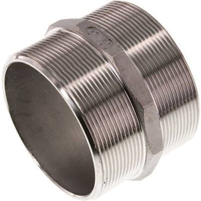 G 3'' RVS Borstnippel 16 Bar - FL2S-M-SH-300G