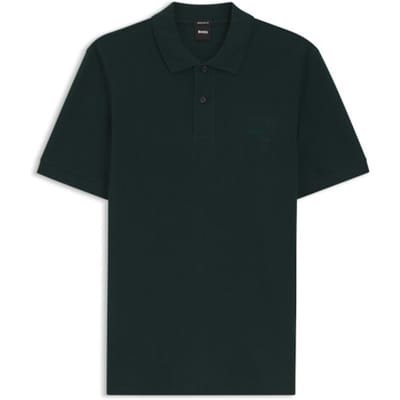 BOSS Pallas regular fit polo - pique - groen