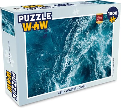 Puzzel Zee - Water - Golf - Legpuzzel - Puzzel 1000 stukjes volwassenen