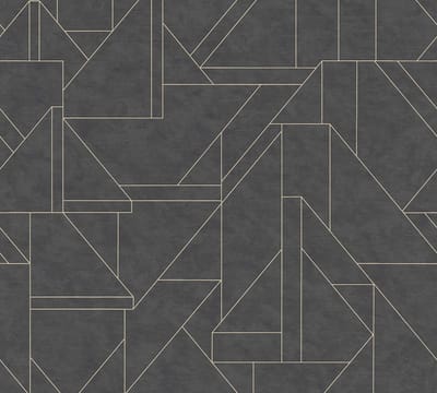GRAFISCH BEHANG | Modern - zwart goud - A.S. Création Metropolitan Stories 3