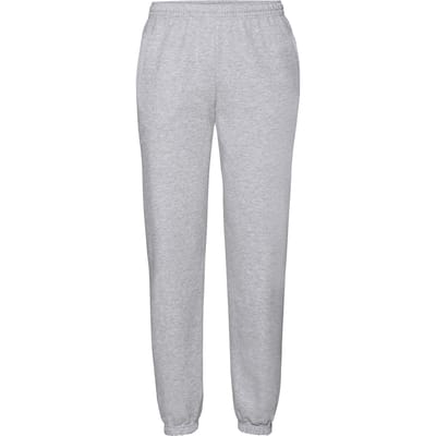Fruit of the Loom Heren klassieke 80/20 joggingbroek (Zacht Grijs Heide)