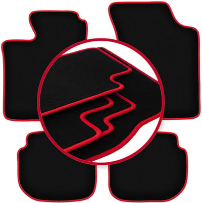 CARLUX-RED automatten voor: Volvo 440 / 460 sedan (1988-1996)