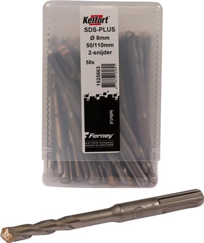 Kelfort HAMERBOOR SDS+ 8.0X50/110 - 50ST 2-SNIJDER