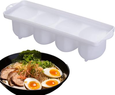 Eierhouder Koelkast - Bewaardoos - Eieren Marineren - Luchtdicht Design - 24 cm Lengte - Wit
