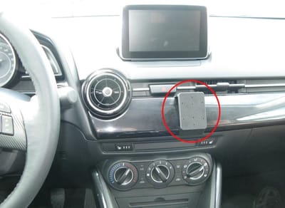 Brodit ProClip houder geschikt voor Mazda 2/ CX-3 2015-2023 Center mount niet voor lederen interieur