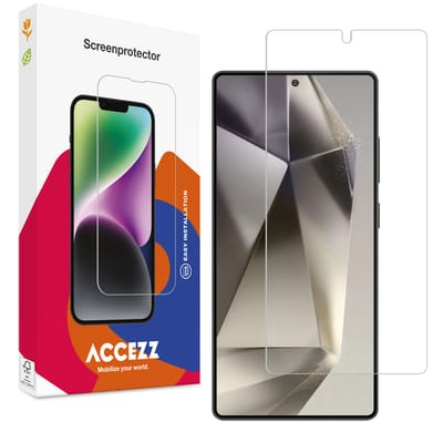Accezz Screen Protector - Geschikt voor Samsung Galaxy S25 Ultra - Gehard Glas Screenprotector