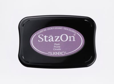 Tsukineko StazOn Stempelkussen Plum